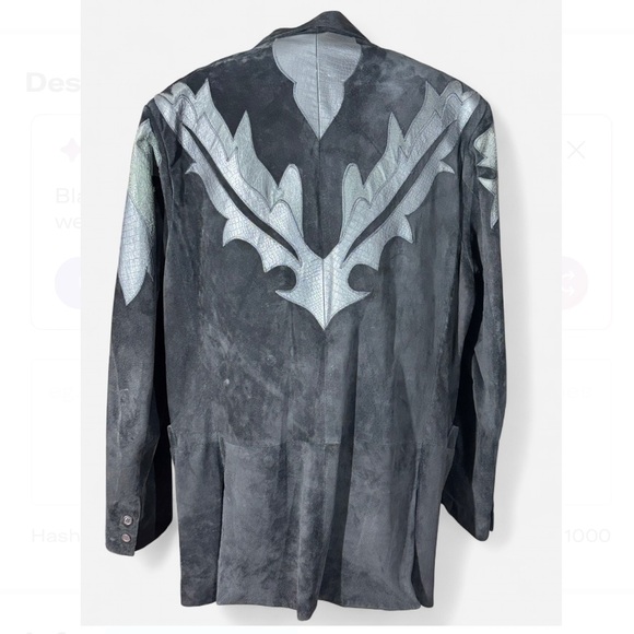 Vintage M. Julian Leather Moto Bomber Jacket 100% Leather, 80s/90s Era Sz 44 - Picture 2 of 9